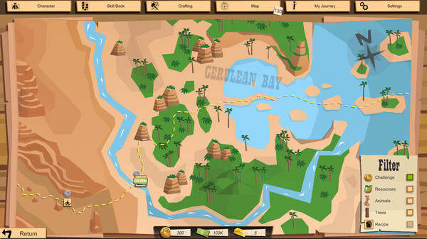 Игра The Trail: Frontier Challenge, скриншот
