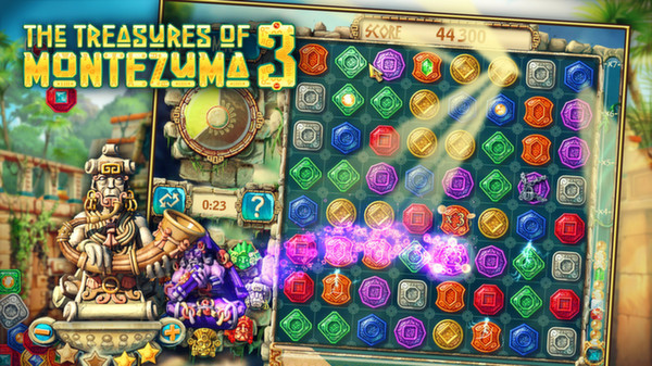 Игра The Treasures of Montezuma 3, скриншот
