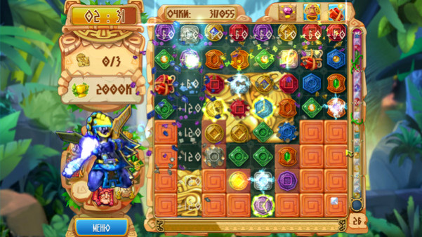 Игра The Treasures of Montezuma 5, скриншот
