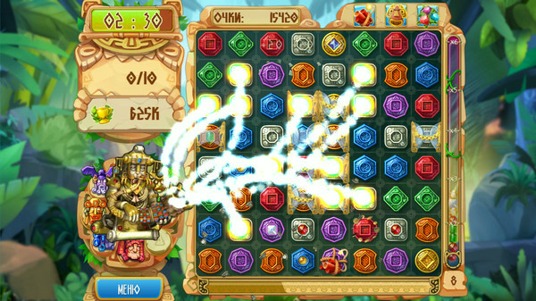 Игра The Treasures of Montezuma 5, скриншот