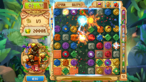 Игра The Treasures of Montezuma 5, скриншот
