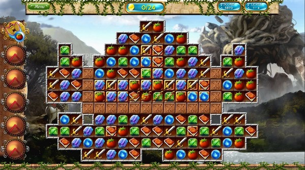 Игра The Trials of Olympus II: Wrath of the Gods, скриншот