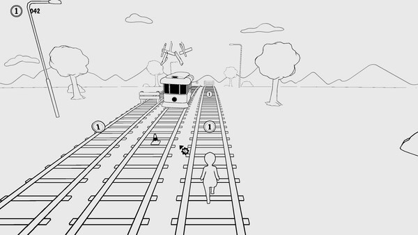 Игра The Trolley Solution, скриншот