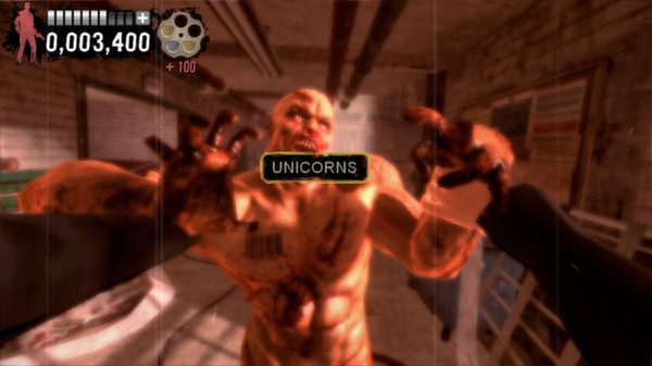 Игра The Typing of The Dead: Overkill, скриншот