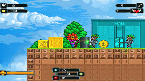 Игра The Valley of Super Flowers, скриншот