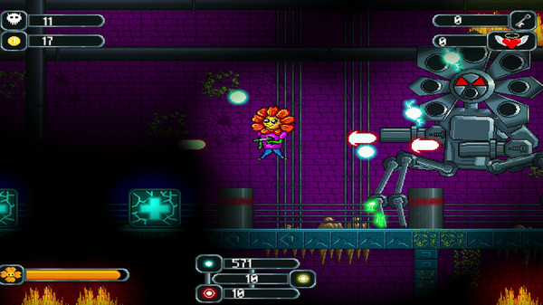 Игра The Valley of Super Flowers, скриншот