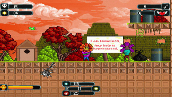Игра The Valley of Super Flowers, скриншот