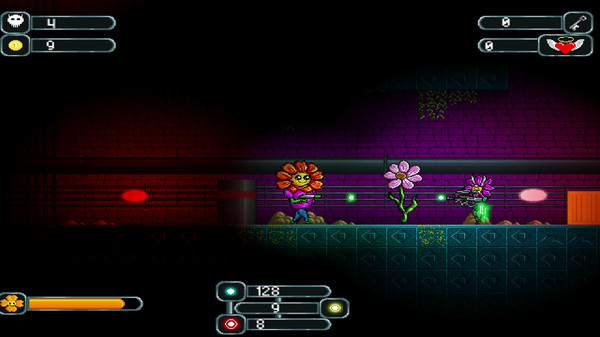 Игра The Valley of Super Flowers, скриншот