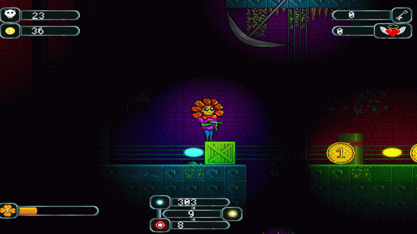 Игра The Valley of Super Flowers, скриншот