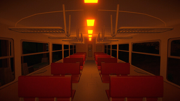 Игра The Vanishing Train | ワンマン列車, скриншот
