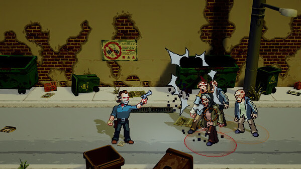 Игра The Walking Dead: Streets of Survival, скриншот