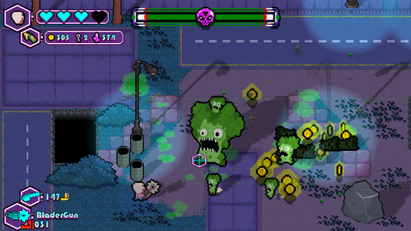 Игра The Walking Vegetables, скриншот