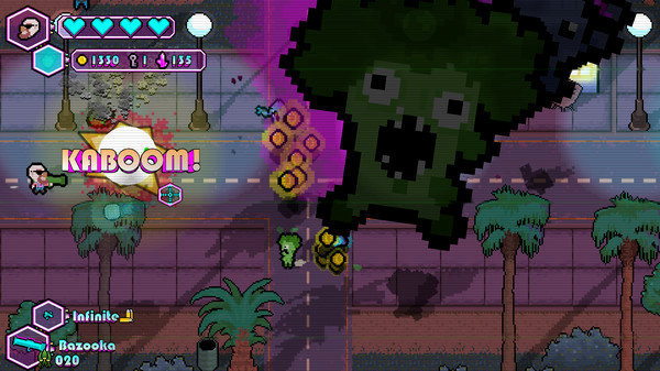 Игра The Walking Vegetables, скриншот