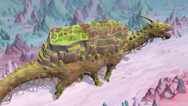 Игра The Wandering Village, скриншот