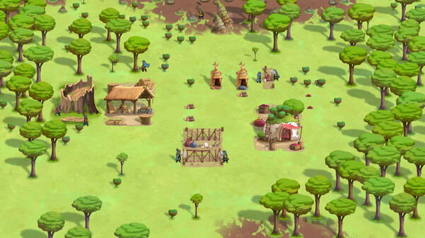 Игра The Wandering Village, скриншот