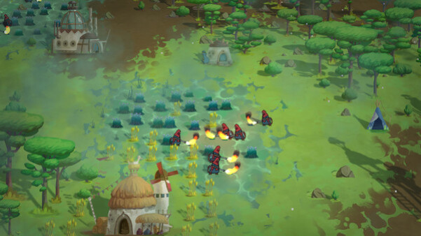 Игра The Wandering Village, скриншот