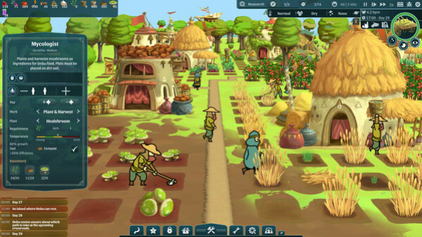 Игра The Wandering Village, скриншот