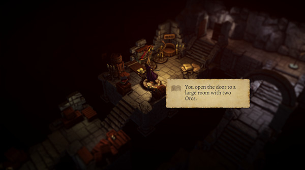 Игра The Warlock of Firetop Mountain, скриншот