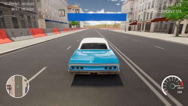 Игра The Westcoast Drive : Lowrider Simulator, скриншот