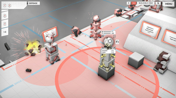 Игра The White Laboratory, скриншот