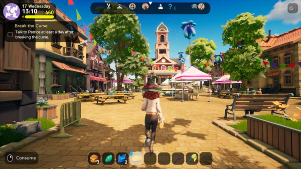 Игра The Witch of Fern Island, скриншот