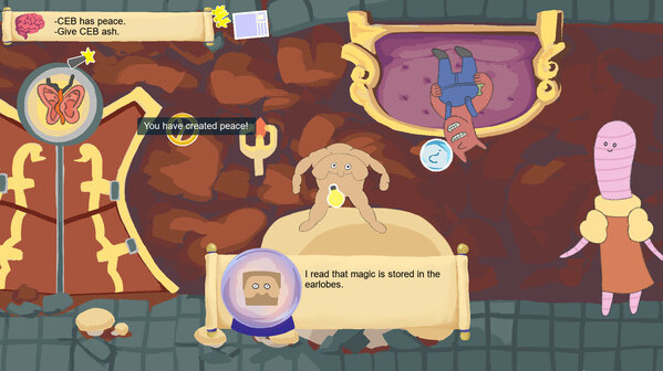 Игра The Wizard Party, скриншот