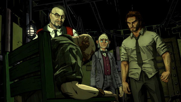 Игра The Wolf Among Us, скриншот