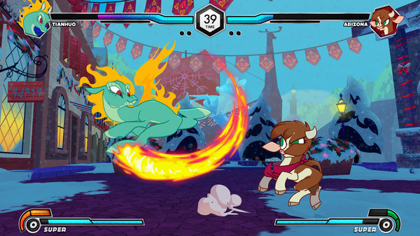 Игра Them's Fightin' Herds, скриншот