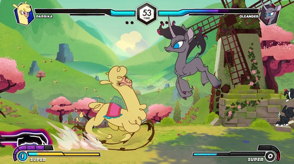 Игра Them's Fightin' Herds, скриншот