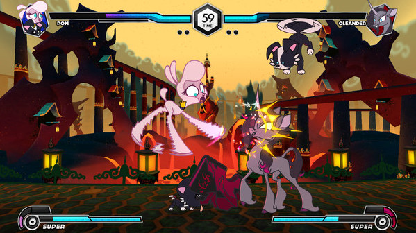 Игра Them's Fightin' Herds, скриншот