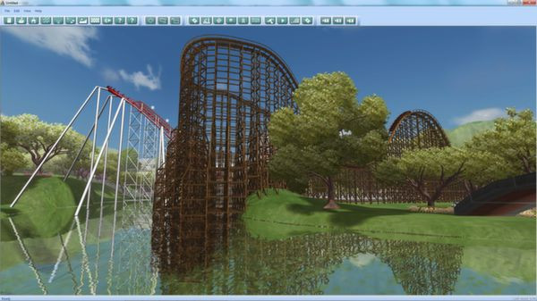 Игра Theme Park Studio, скриншот