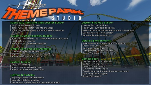 Игра Theme Park Studio, скриншот