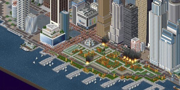 Игра TheoTown, скриншот