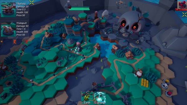 Игра They Came From Below, скриншот