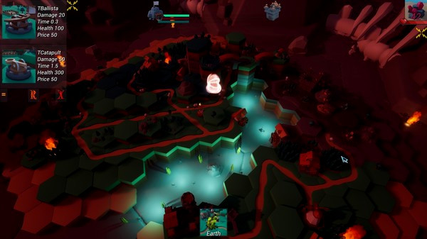 Игра They Came From Below, скриншот