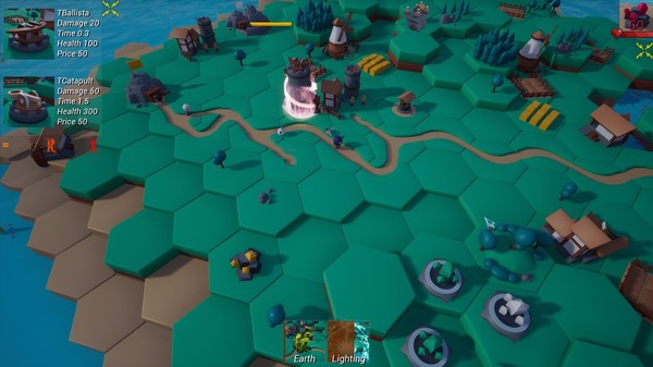 Игра They Came From Below, скриншот