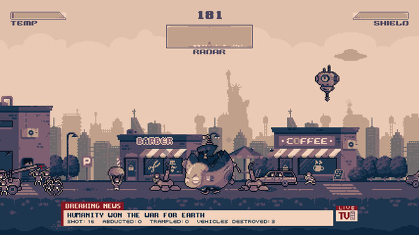 Игра They Came From the Sky 2, скриншот