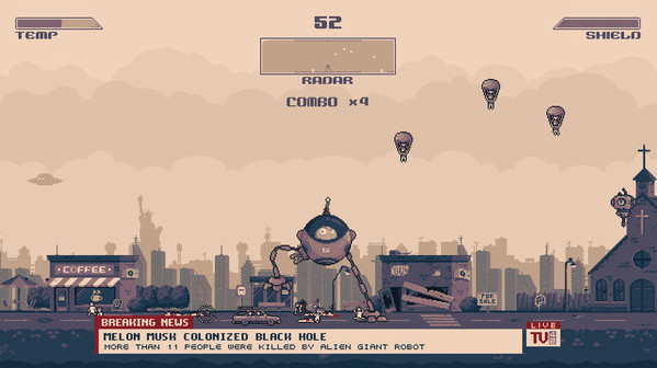 Игра They Came From the Sky 2, скриншот