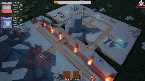 Игра They Сame From Above, скриншот