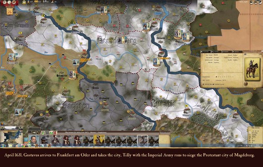 Игра Thirty Years' War, скриншот