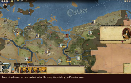 Игра Thirty Years' War, скриншот
