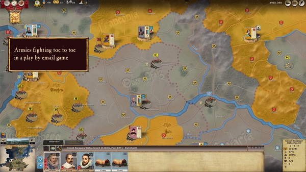 Игра Thirty Years' War, скриншот