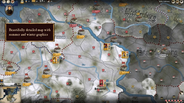 Игра Thirty Years' War, скриншот