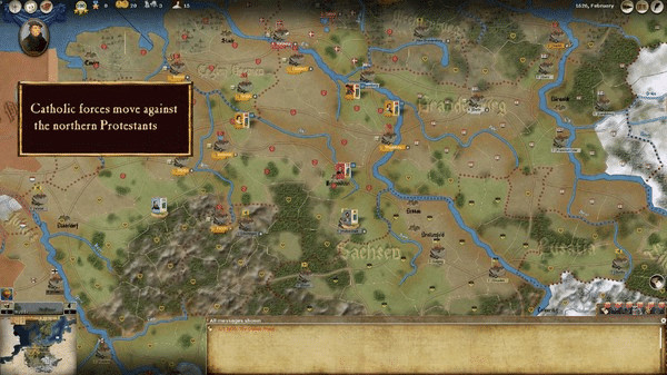 Игра Thirty Years' War, скриншот