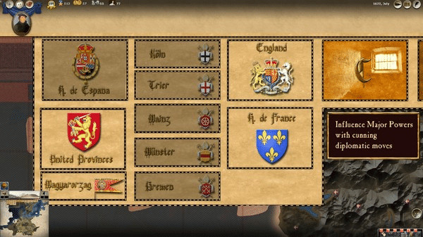 Игра Thirty Years' War, скриншот
