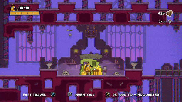 Игра This Is Fine: Maximum Cope, скриншот