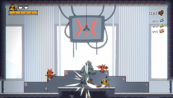 Игра This Is Fine: Maximum Cope, скриншот