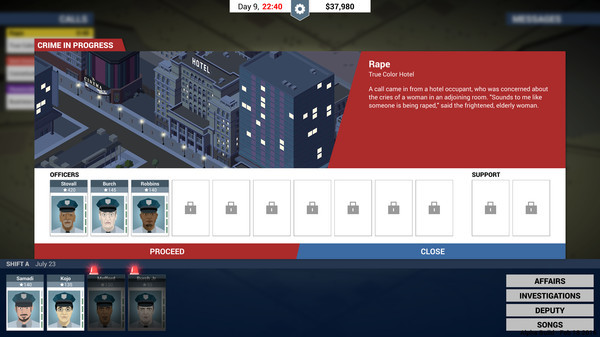 Игра This Is the Police, скриншот