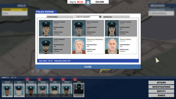 Игра This Is the Police, скриншот