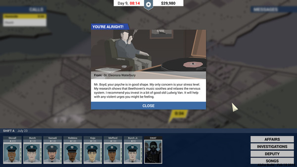 Игра This Is the Police, скриншот